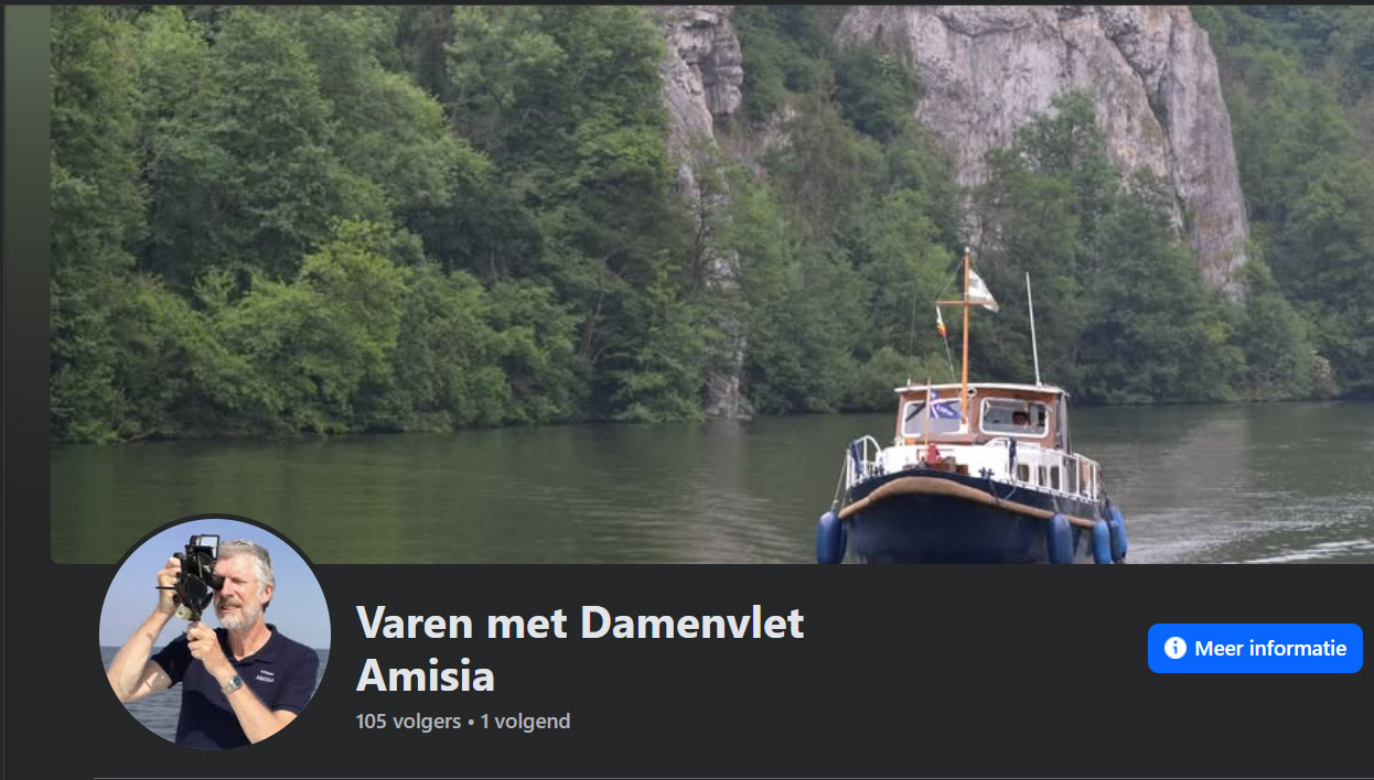 Varen met Damenvlet Amisia